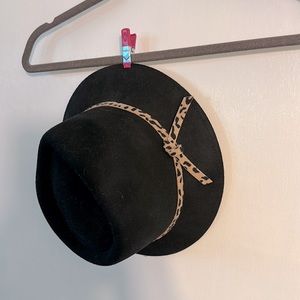 Tirabasso black felt hat